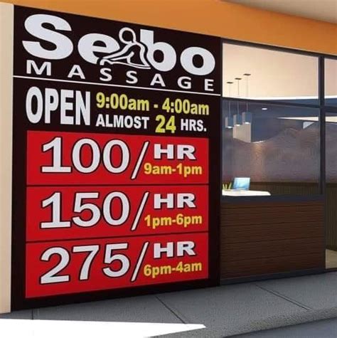 sebo massage near me